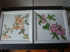 2 assiettes  de présentation