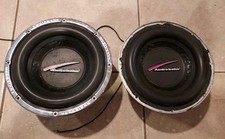 PAIR 10''Audiobahn Subwoofer