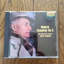 Japan Edit Mahler Symphony 5 Neumann Czech PO Obi CD with Band