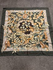 HERMES Casse Noisette Nutcracker Carr 90 Silk Scarf