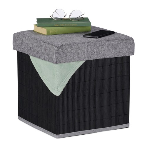 Tabouret rangement pliable - tabouret,