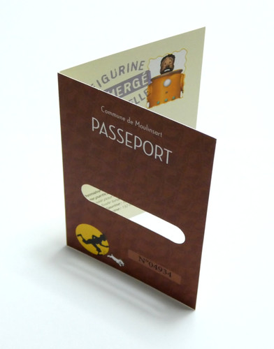 Passeport haddock scaphandre - passeport,
