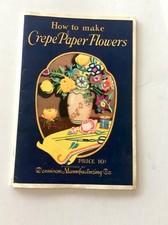 DENNISONS CREPE PAPER FLOWER