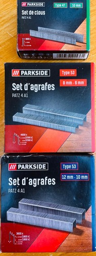 Parkside set agrafes et - d'agrafes,