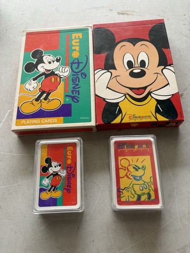 Lot jeux cartes - cartes, disney