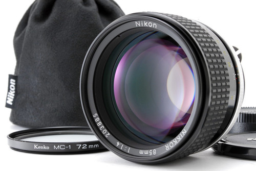 Mint nikon s nikkor 85mm - [mint], ai-s