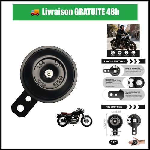 Klaxon moto 12v - moto,