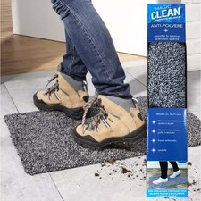 TAPIS PAILLASSON MAGIQUE GRIS ANTIDÉRAPANT ENTRÉE