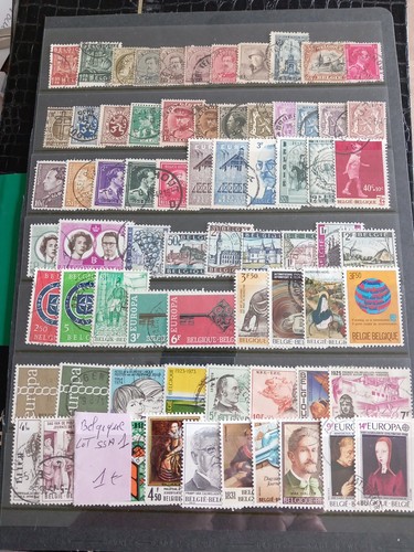Timbres belgique lot divers - timbres,
