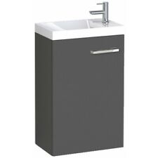 Meuble lave-mains suspendu Palerme graphite - 40x60 cm Néova