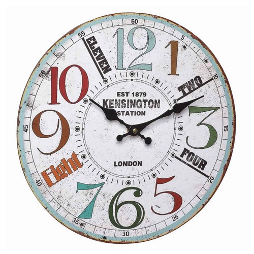 Horloge murale vintage - horloge,