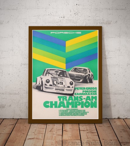 Poster affiche porsche trans - porsche,