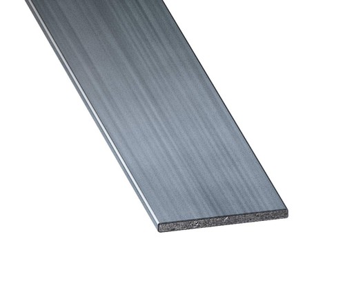 Plat acier étiré 25x2mm - , 1m