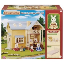 Cottage Bluebell Des Familles Sylvanian Ensemble Cadeau