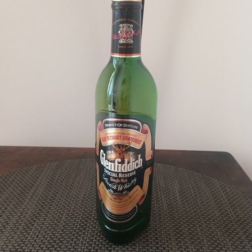Bouteille whisky glenfiddich - whisky,