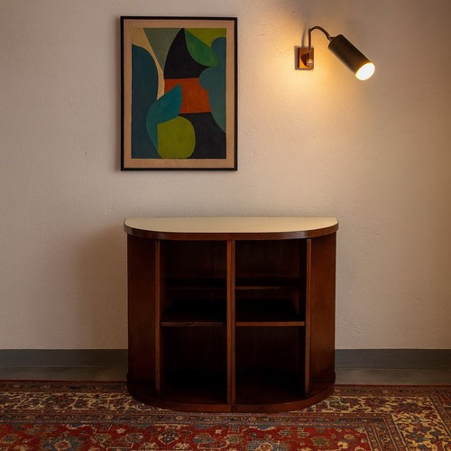 Meuble vintage bois plateau - bois, en