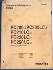 Komatsu PC200-6 PC200LC-6