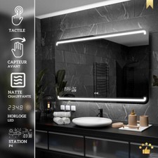 MEDIOLAN Led miroir salle de bain miroir sur le mur | Interrupteur | Accessoires