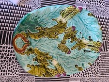 Plat en barbotine  Mouzin Lecat & Cie à Nimy lez Mons Be