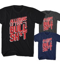 T-shirt homme Allergic to your
