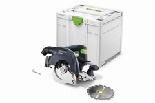 Scie circulaire à capot basculant FESTOOL HKC 55 EB-Basic - Sans batterie, ni