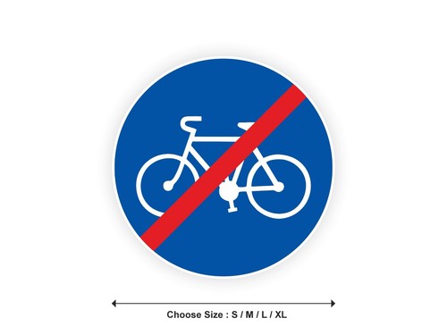End bike path cyclist - bike,