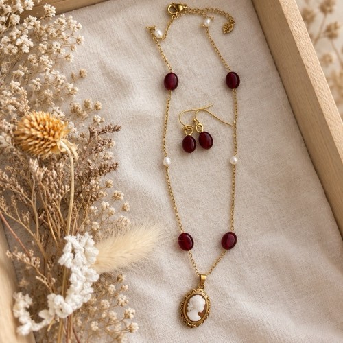 Parure pièces collier - pièces,