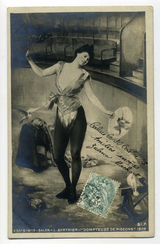 Cpa cirque bertier 1902 - cirque, la