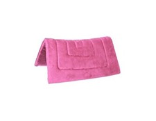 Tapis De Selle - Tough-1 Taille Poney Double Fleece (24" X 24") - Rose
