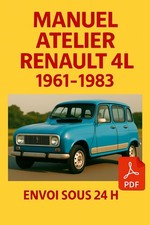 Manuel Atelier Renault 4L