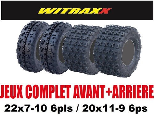 22x7 20x11 9 pneus quad - 22x7-10,