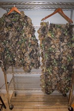 Ghillie Suit vtg Camo Cabela's Leafy Suit SB Pants + Jacket Men's XL Hunting