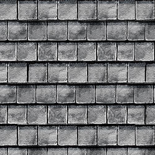 Poupées maison toit carreaux - maison,