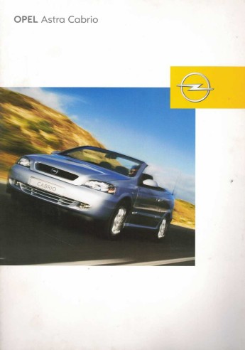 Brochure opel astra - ▄▀▄,