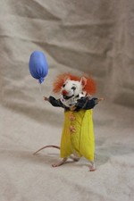 taxidermie rat clown souris