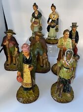 Santons Creche  plâtre