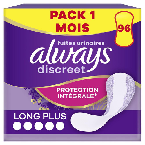 Protège slips incontinence - 96,