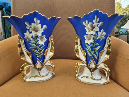 Belles paire vase - de, en