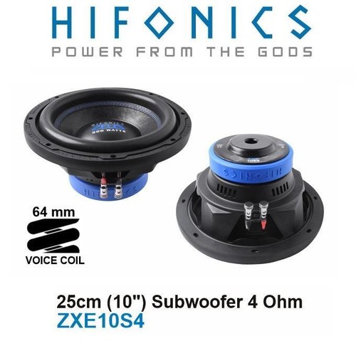 Hifonics zxe 10s4 - subwoofer, 25