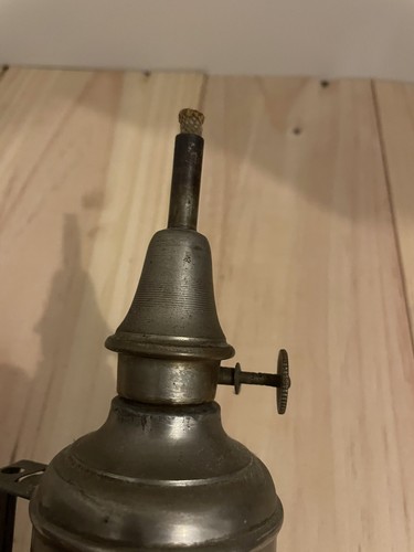 Lampe huile étain - lampe,
