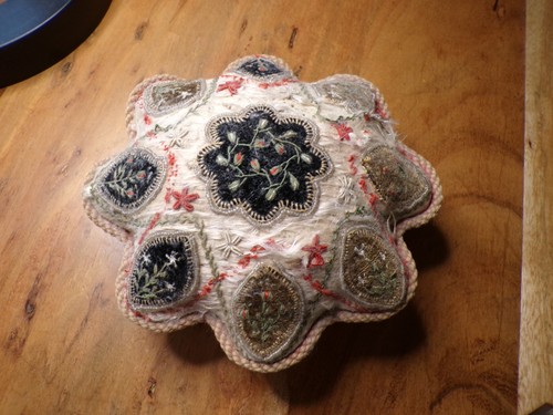 Ancien coussin porte - coussin,