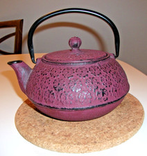 Théière en fonte avec filtre