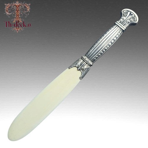 Coupe papier argent minerve - coupe,