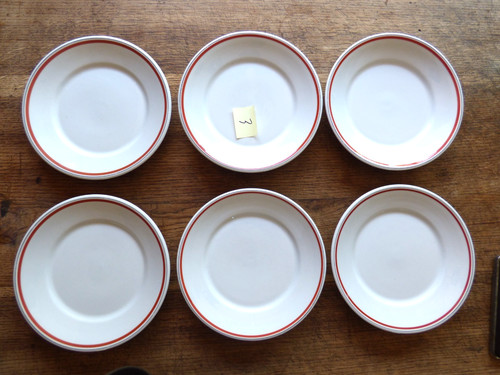 Assiettes plates - 6,