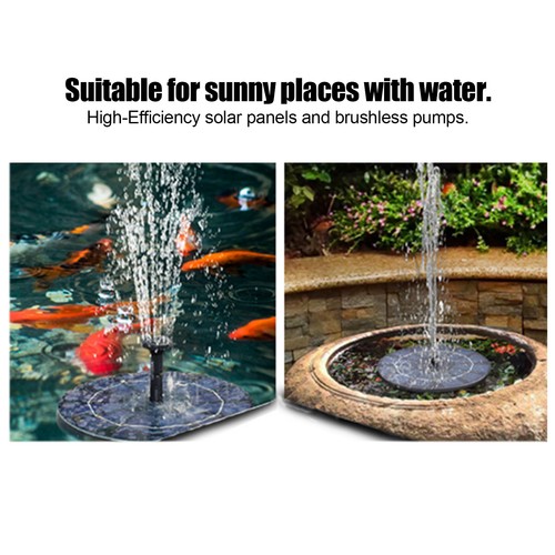 Fontaine solaire flottante - 1,