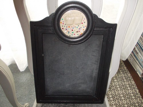 Tableau noir ardoise avec - tableau,