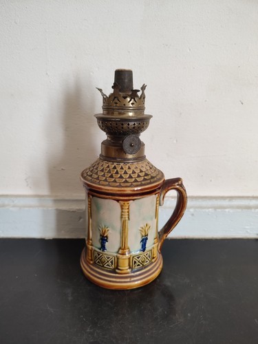 Lampe huile barbotine avec - à,