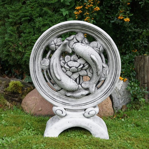 Sculpture koi poisson japon - sculpture,