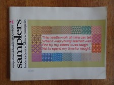 SAMPLERS, broderies des abécédaires et marquoirs, DMC 1977
