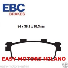 FA427TT EBC Paire Plaquette de Frein Arrière Daelim Et Quad 300 Cc 2007-2009